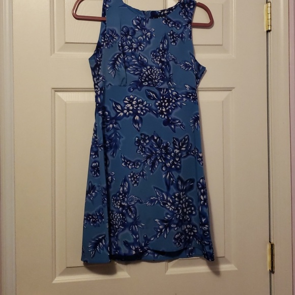 Dresses & Skirts - Blue dress sleeveless spring sundress light